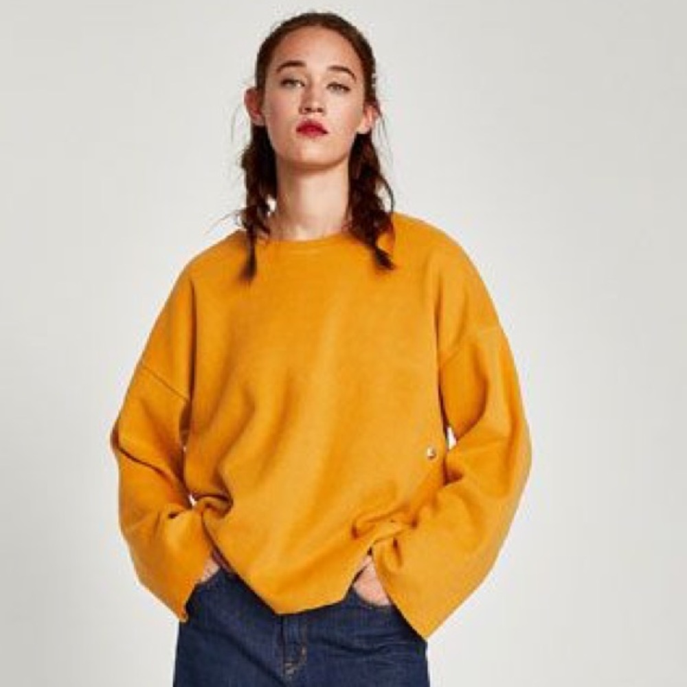 ZARA NWOT! Willing to negotiate! Mustard sweater